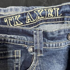 Men's Blue Jeans 34x34 Slim Boot Thick Jeans